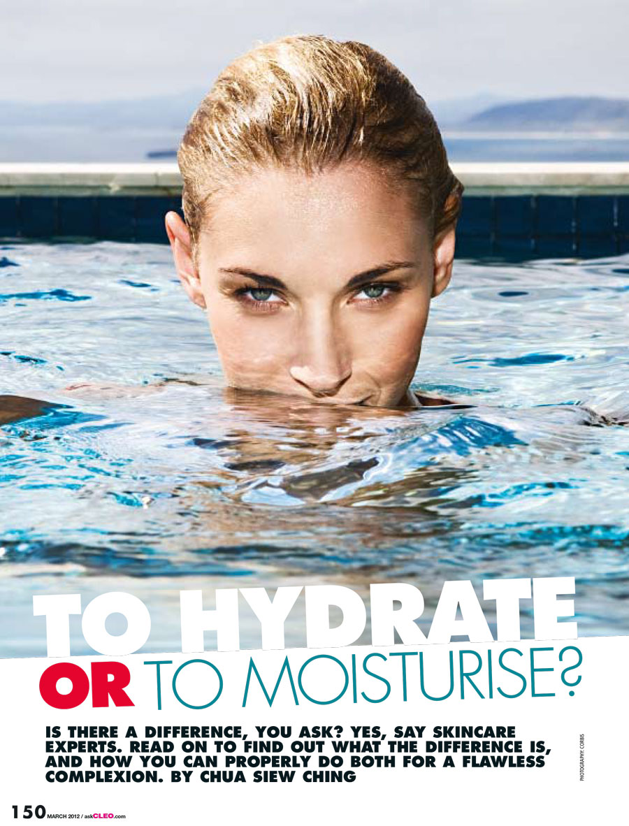 To Hydrate or To Moisturise?